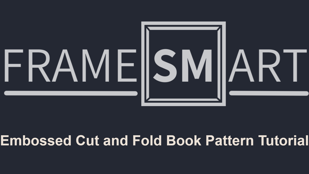 Load video: Learn how to create an Embossed Cut and Fold book folding pattern with Framesm.art. Upload your own image, adjust the threshold slider, and instantly generate a custom design where odd-numbered tabs fold inward to create a raised, embossed effect. Perfect for crafters and DIY book art.